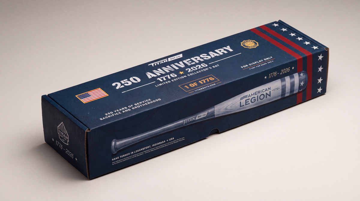 Titan × American Legion 250th Anniversary Bat