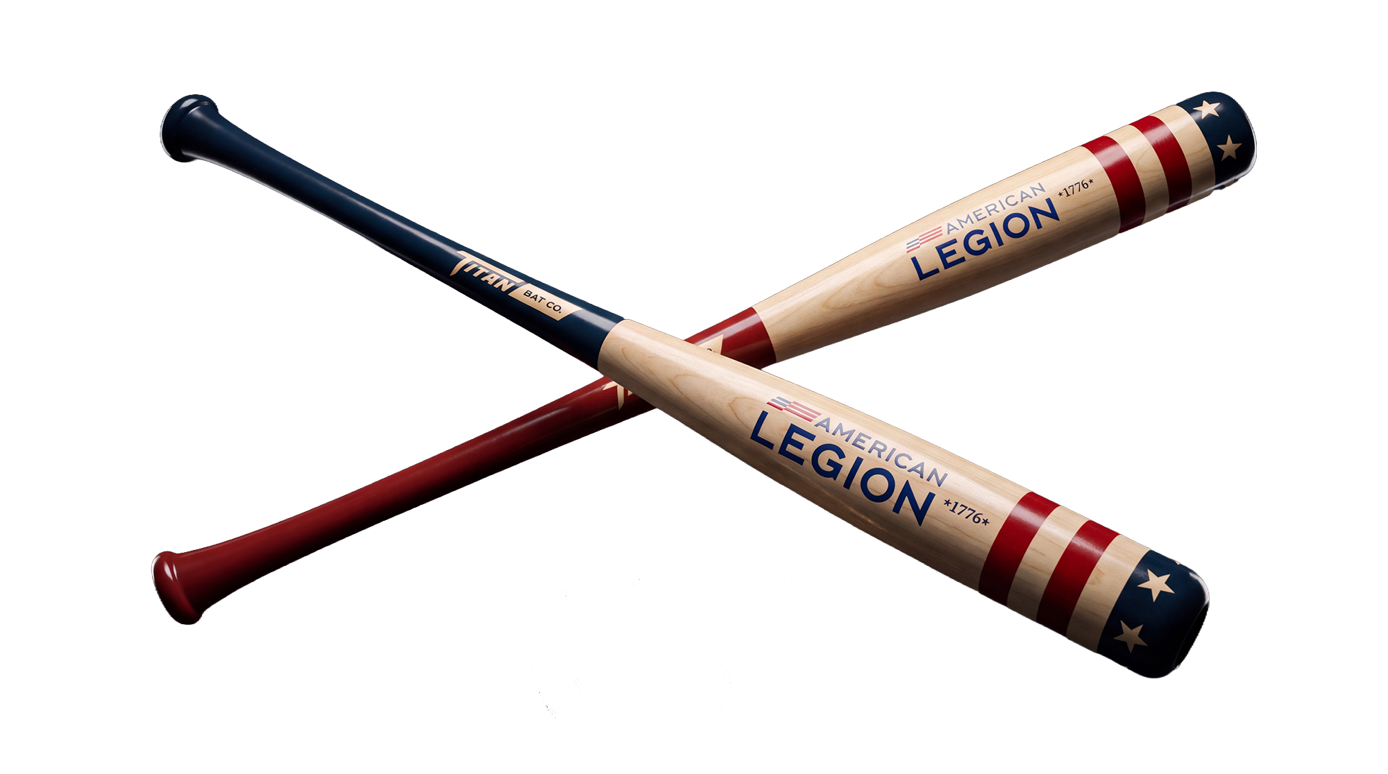 The Titan × American Legion 250th Anniversary Bat
